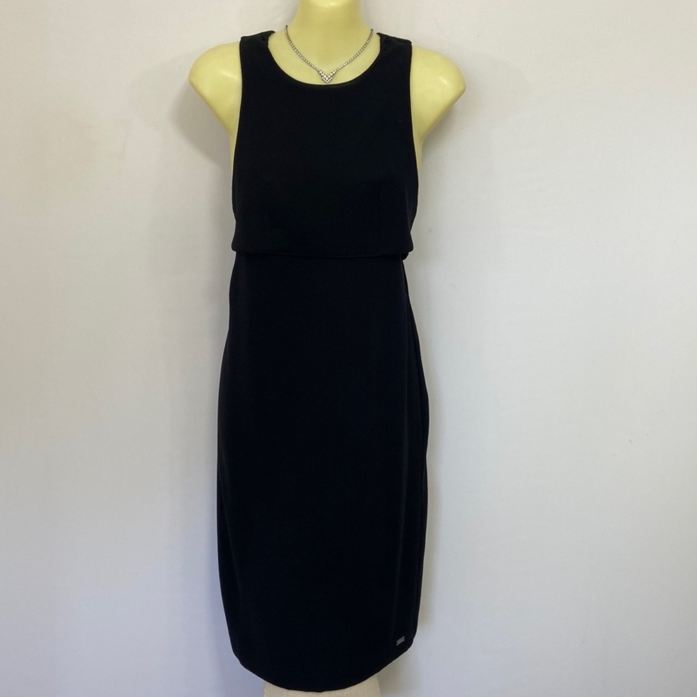 A/X Armani Exchange Black Backless Dress